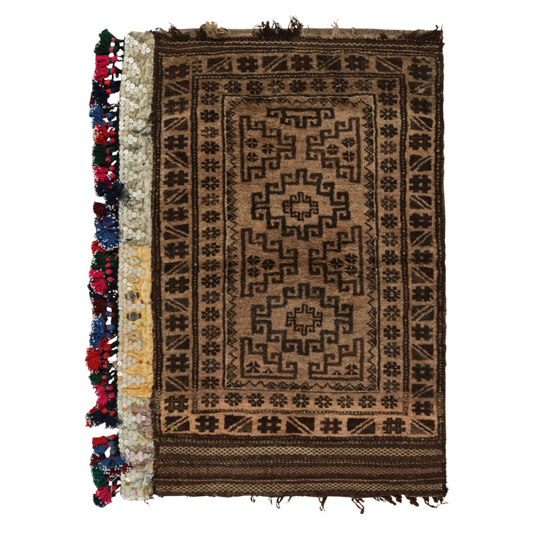 Foundry Select Handmade HandKnotted Wool Beige Rug Wayfair